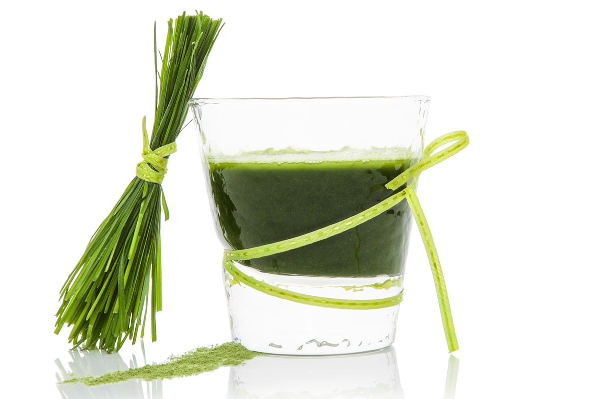 Order Wheat Grass Shot food online from Smoothie Factory store, Dallas on bringmethat.com