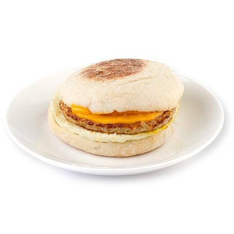 Order English Muffin with Sausage, Egg & Cheese food online from 7-Eleven store, West Bloomfield Township on bringmethat.com