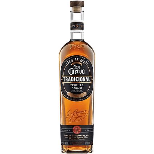 Order Jose Cuervo Tradicional Anejo Tequila (750 ML) 129801 food online from BevMo! store, Paso Robles on bringmethat.com