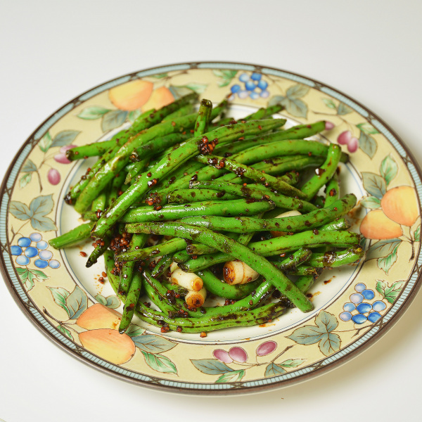 Order Dry Sauteed String Beans food online from Orange Chicken Snob store, San Francisco on bringmethat.com