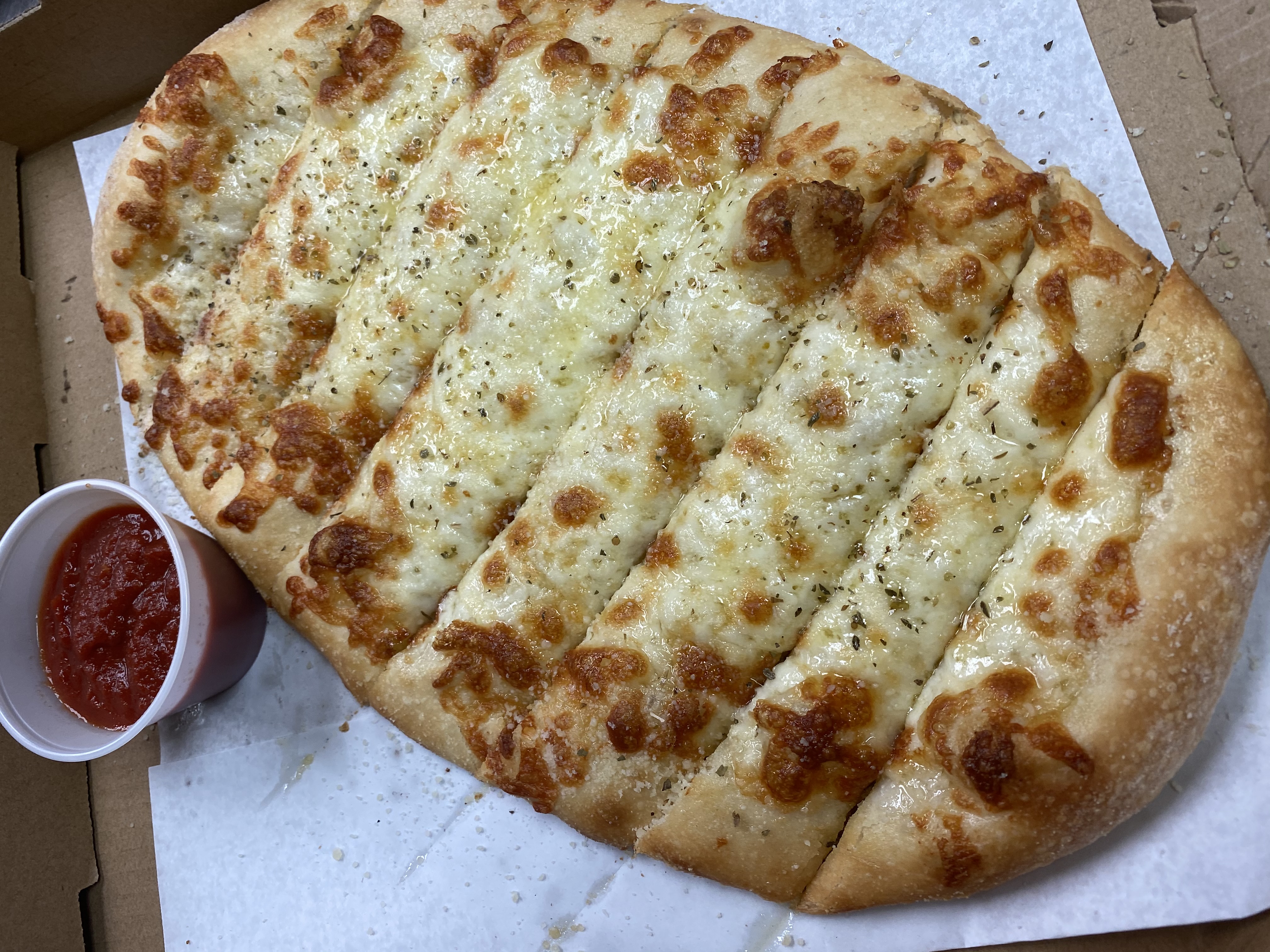 Order Cheese Bread food online from Big Chefs Pizza store, Norwood on bringmethat.com
