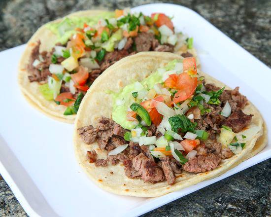 Order Steak Taco food online from Rivas Mexican Grill store, North Las Vegas on bringmethat.com