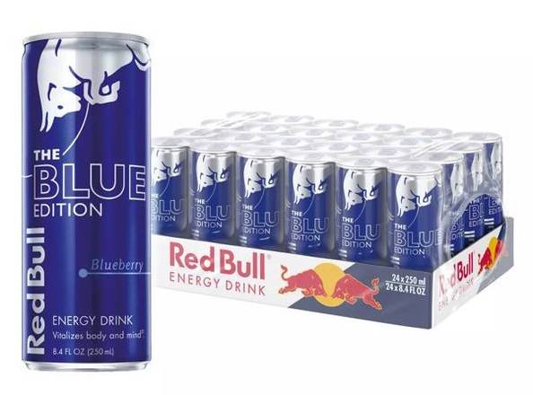 Order Red Bull The Blue Edition (8.4oz) food online from Alaska Ephesus Convenience Store store, Anchorage on bringmethat.com