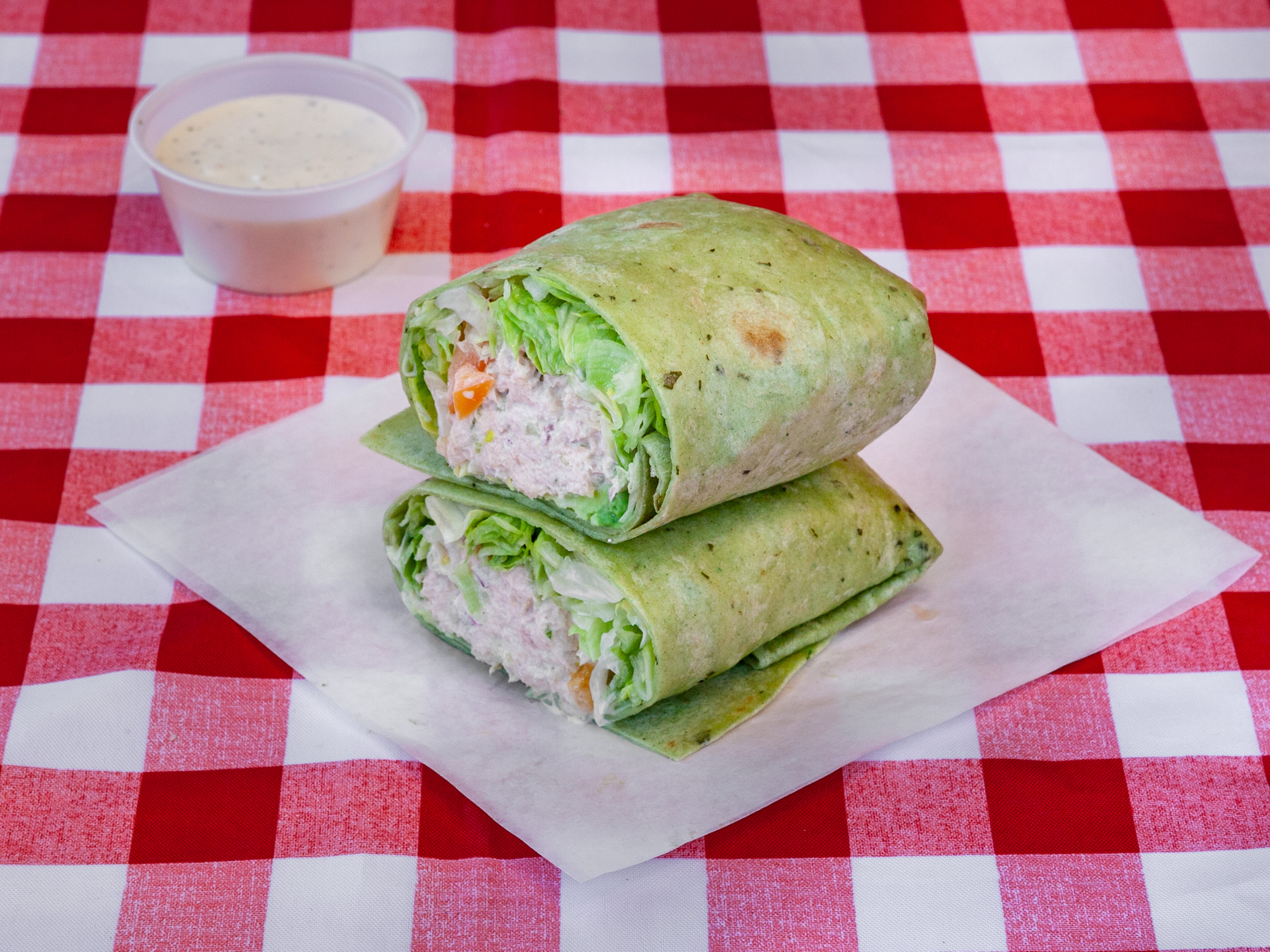 Order Tuna Wrap food online from Salad house store, Chicago on bringmethat.com
