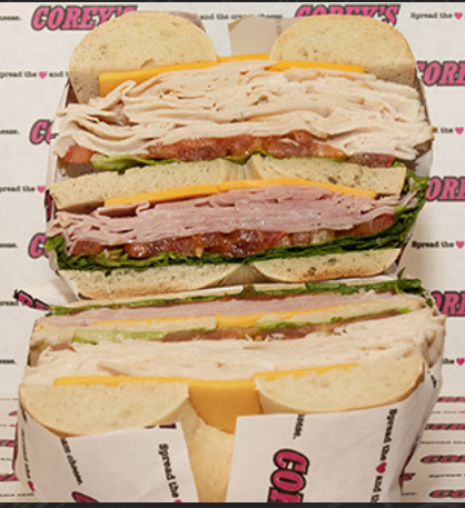 Order NYC Triple Decker Club Sandwich food online from NYC Bagel Deli store, Chicago on bringmethat.com