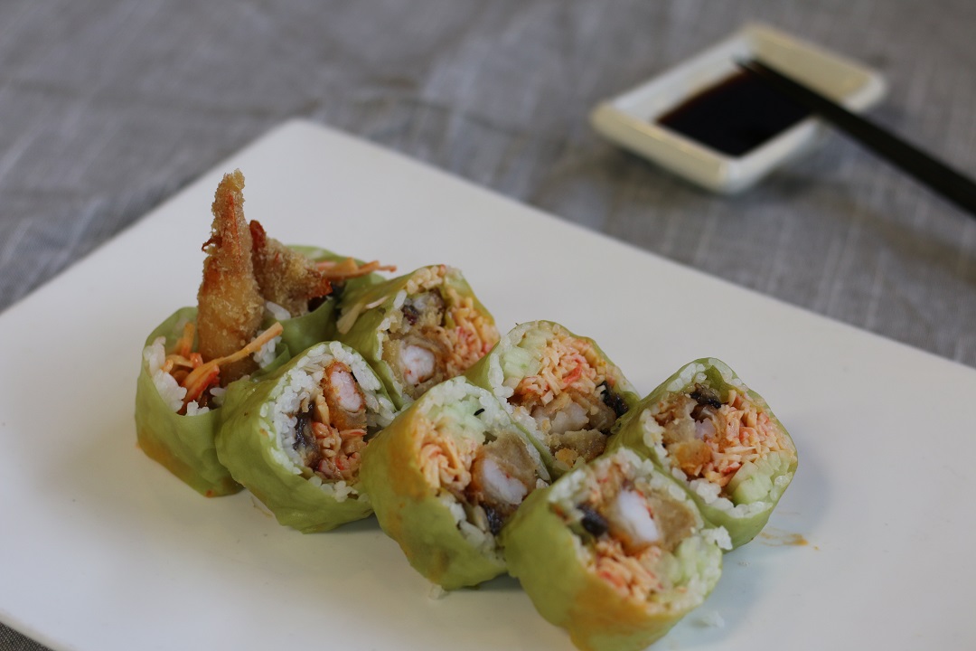 Order Green River Roll food online from Ling Sushi store, Topeka on bringmethat.com
