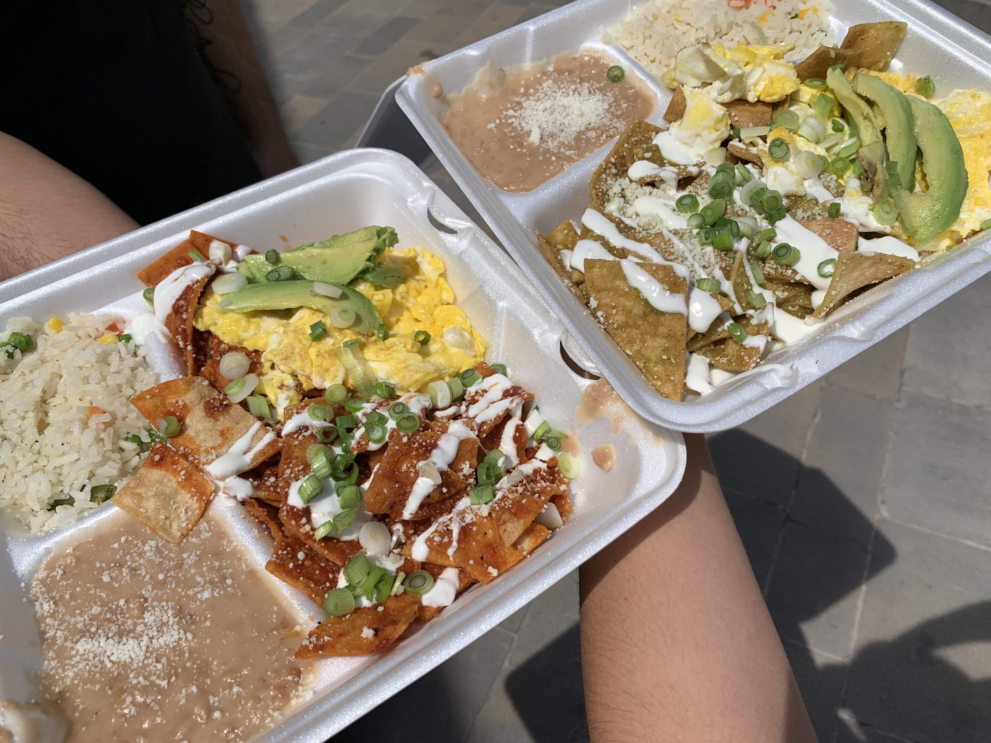 Order Chilaquiles food online from La Chula Restaurant store, McAllen on bringmethat.com