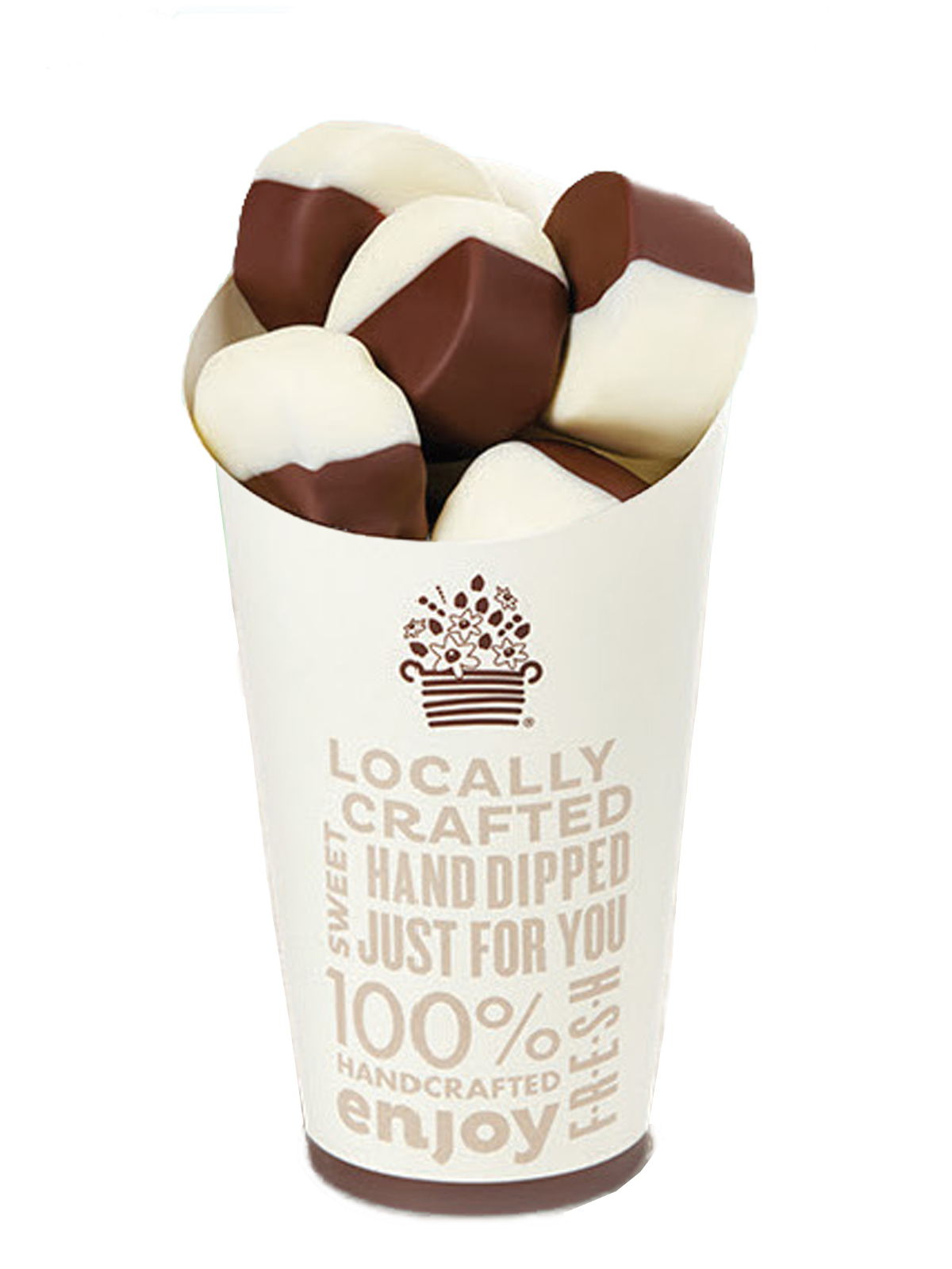 Order Chocolate Dipped Banana Cone food online from Edible Arrangements store, Rancho Cucamonga on bringmethat.com