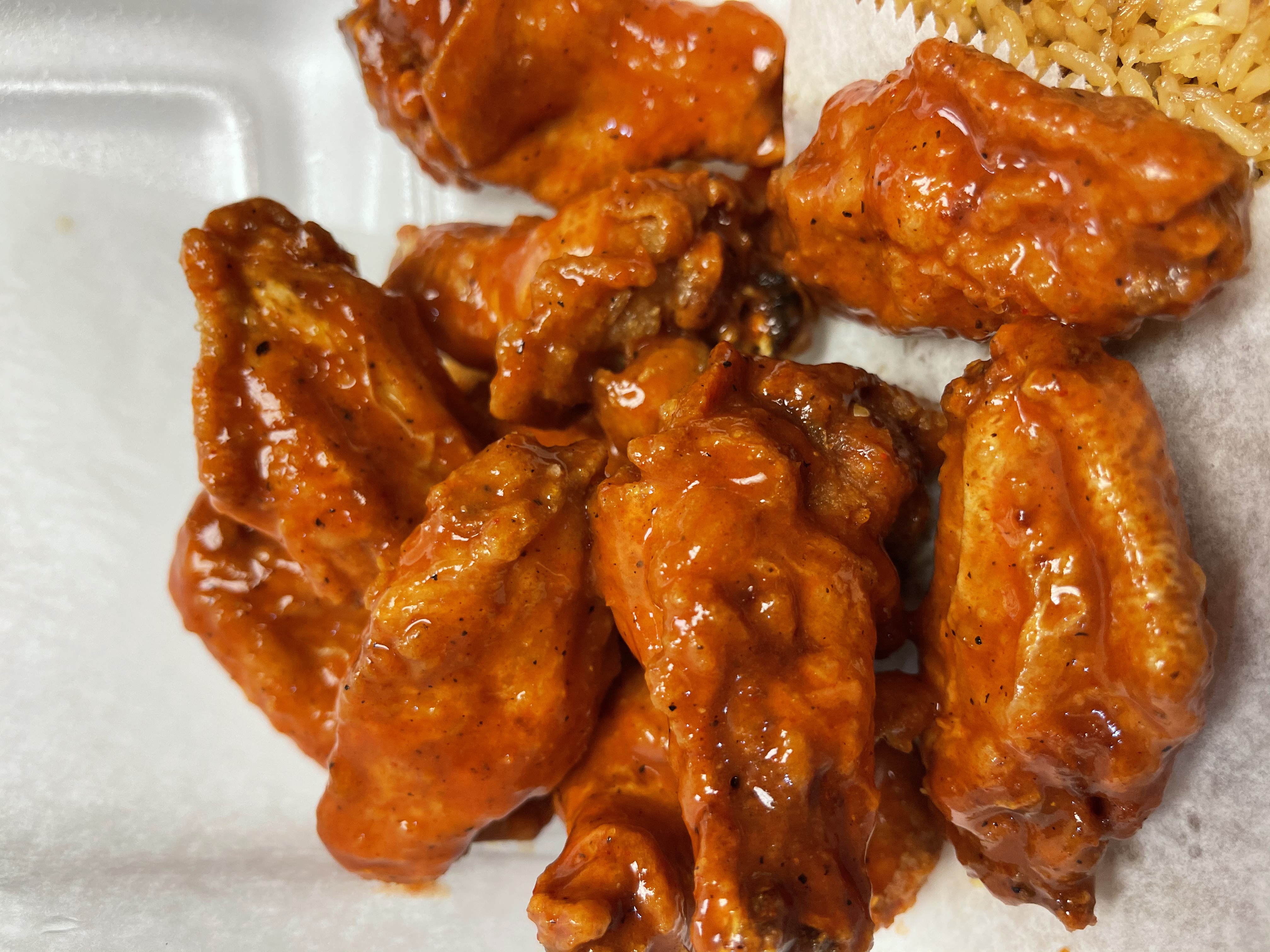 Order 1. Ten Wings, Fries and 20 oz. Drink food online from China Breeze store, Atlanta on bringmethat.com