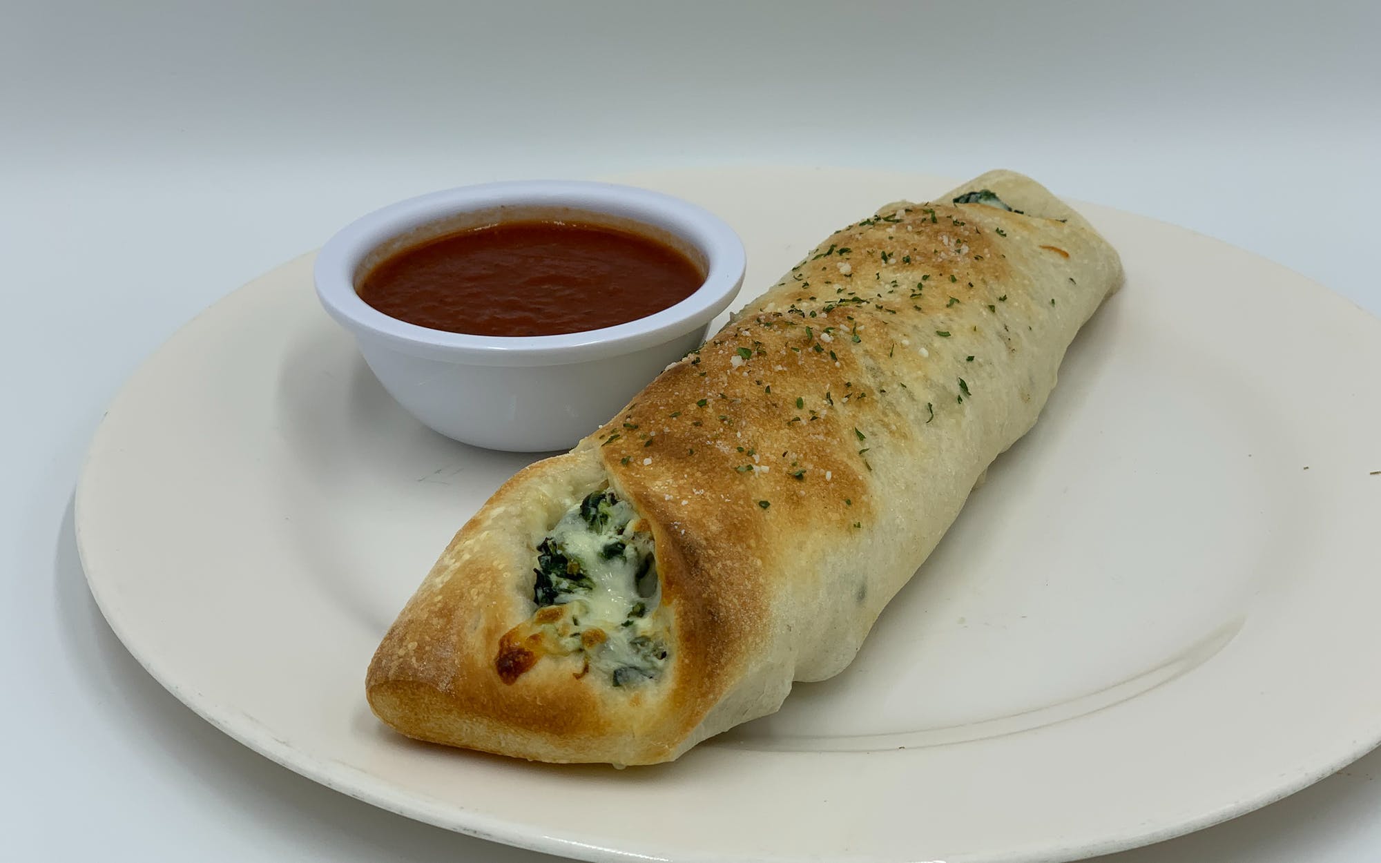 Order Spinach Roll - Roll food online from Mario Pizza store, Westbury on bringmethat.com