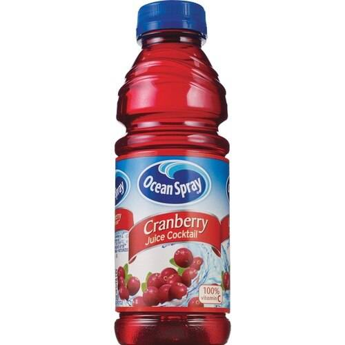 Order Ocean Spray Cranberry Juice Cocktail, 15.2 OZ food online from CVS store, BRYAN on bringmethat.com