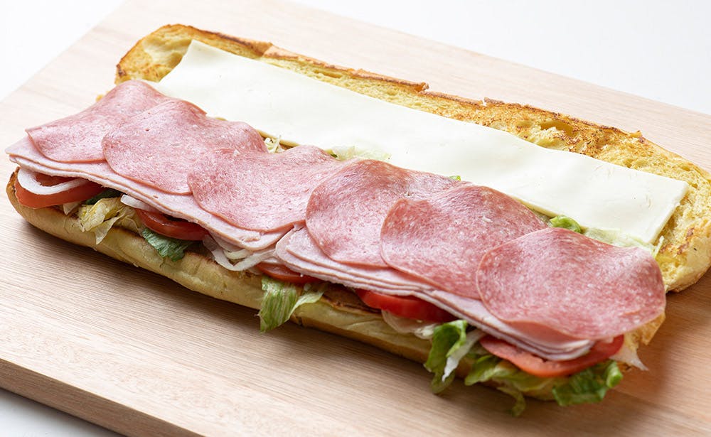 Order Combination Sub - Half food online from Calz Pizza store, Norfolk on bringmethat.com
