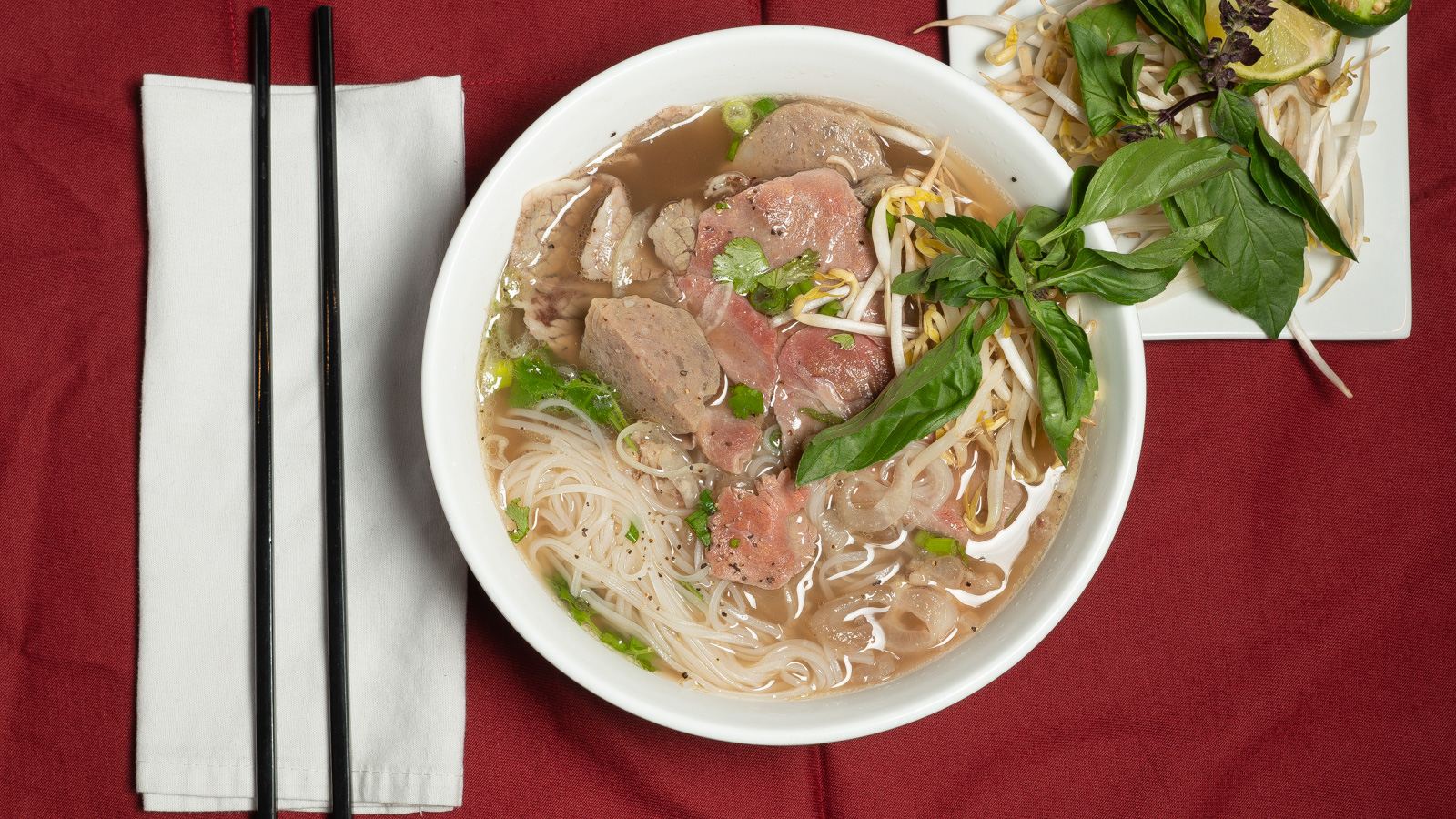 Order P7. Beef Pho House Special food online from House Of Pho store, Southampton on bringmethat.com