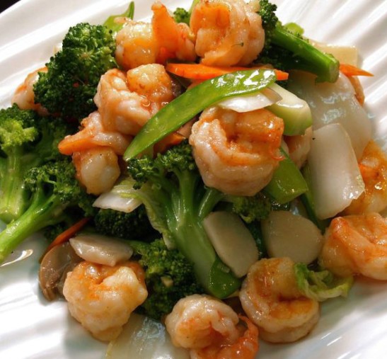 Order 93. Shrimp with Mixed Vegetable food online from Profit Chinese Restaurant Ii store, New York on bringmethat.com