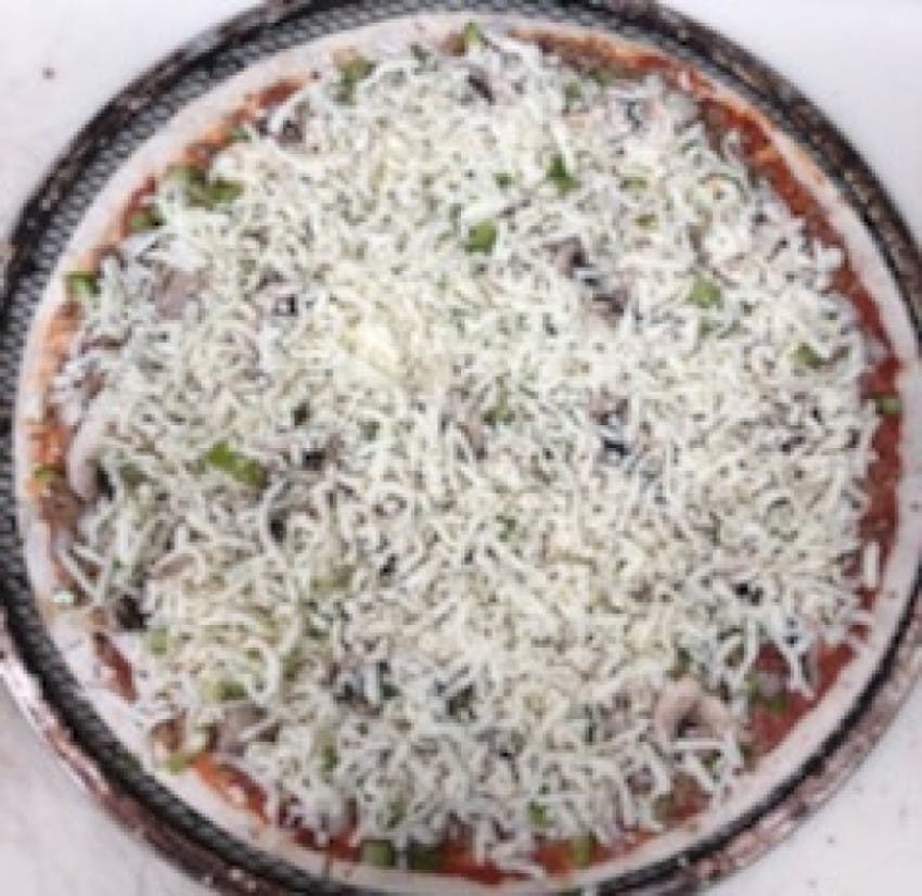 Order Veggie Pizza - 10" food online from Italian Pie & Bakery store, Waveland on bringmethat.com