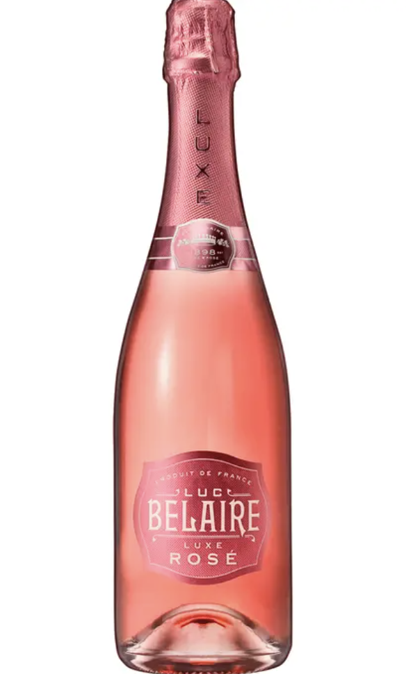 Order Luc Belaire Luxe Rose 750 ml. food online from G & G Liquors store, Lawndale on bringmethat.com