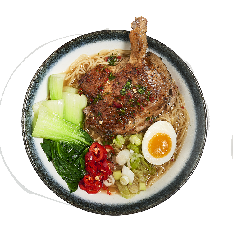Order 43. grilled duck ramen food online from Wagamama store, Boston on bringmethat.com