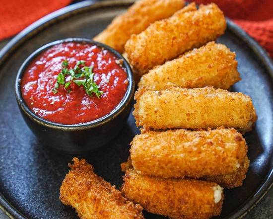 Order Mozzarella Sticks food online from East and Feast Lounge store, Austin on bringmethat.com