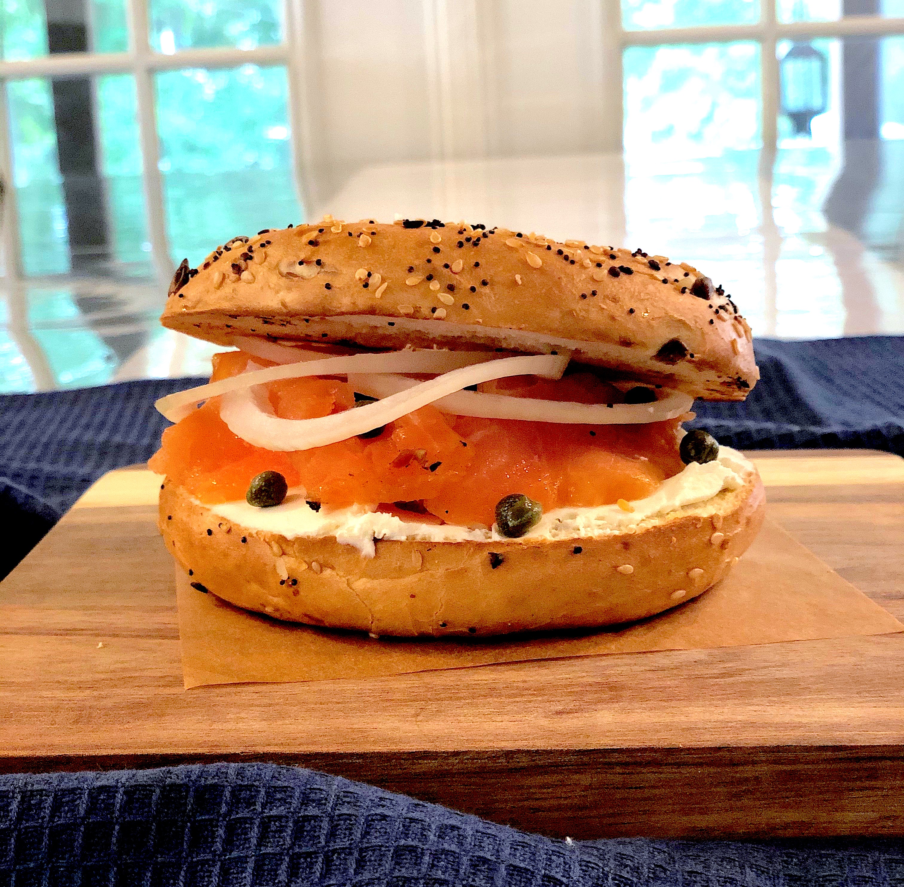 Order Lox Deluxe food online from Le Cafe Market store, Arlington on bringmethat.com