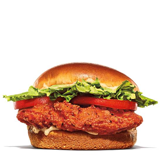 Order Spicy Royal Crispy Chicken Sandwich food online from Burger King store, Suffolk on bringmethat.com