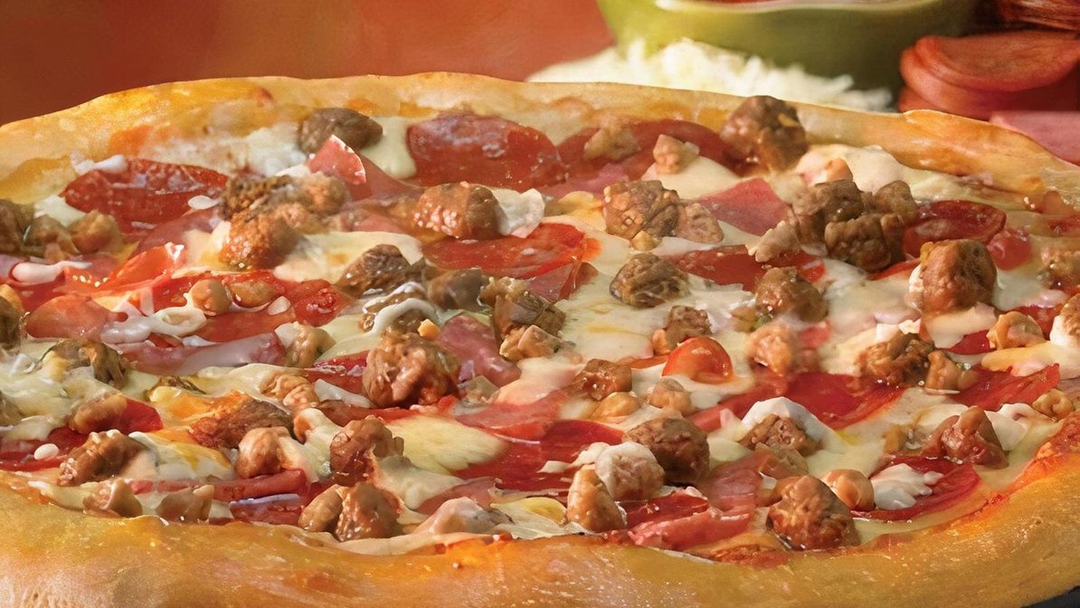 Order The Meatster Pizza food online from Pizza Bolis store, Manassas on bringmethat.com