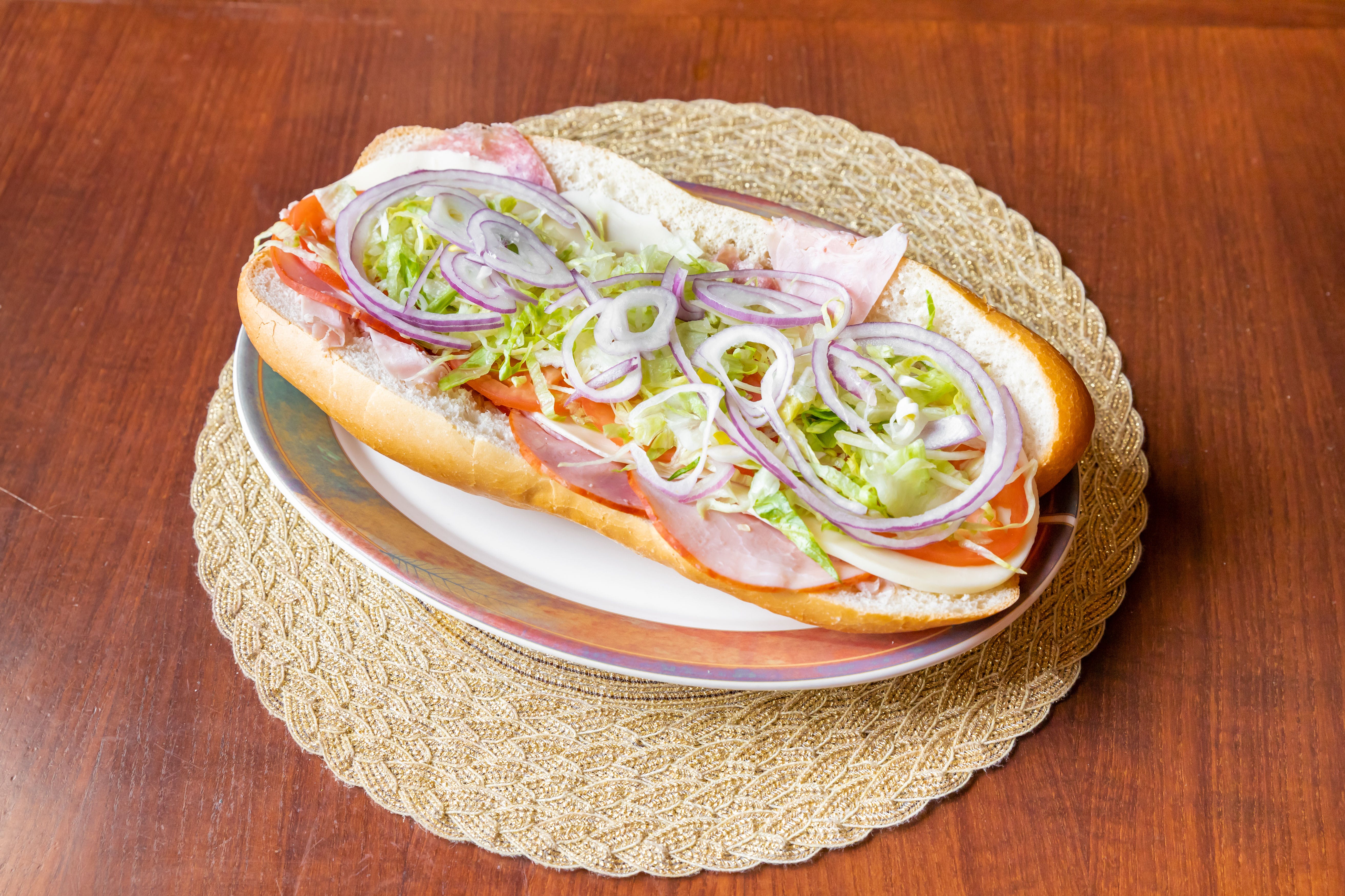 Order The Italian Hoagie - Hoagie food online from Cafe Maria Ristorante & Pizzeria store, Frenchtown on bringmethat.com