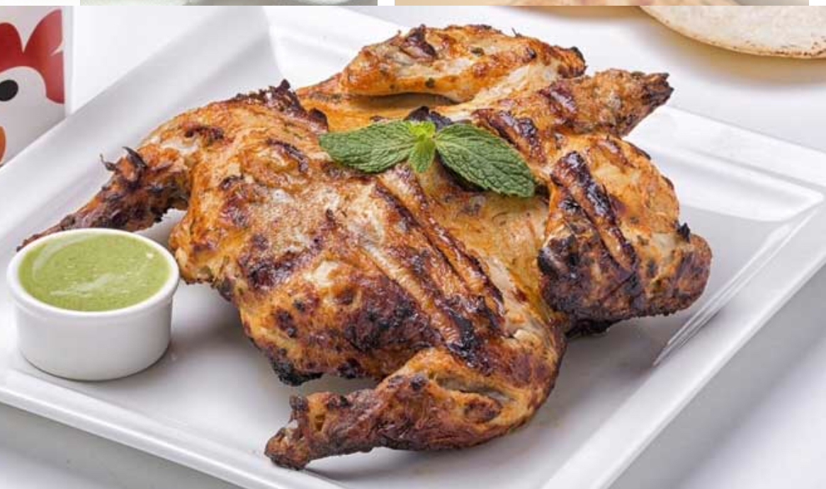 Order Jaj Mashwi Roasted Chicken food online from Salam restaurant store, Chicago on bringmethat.com
