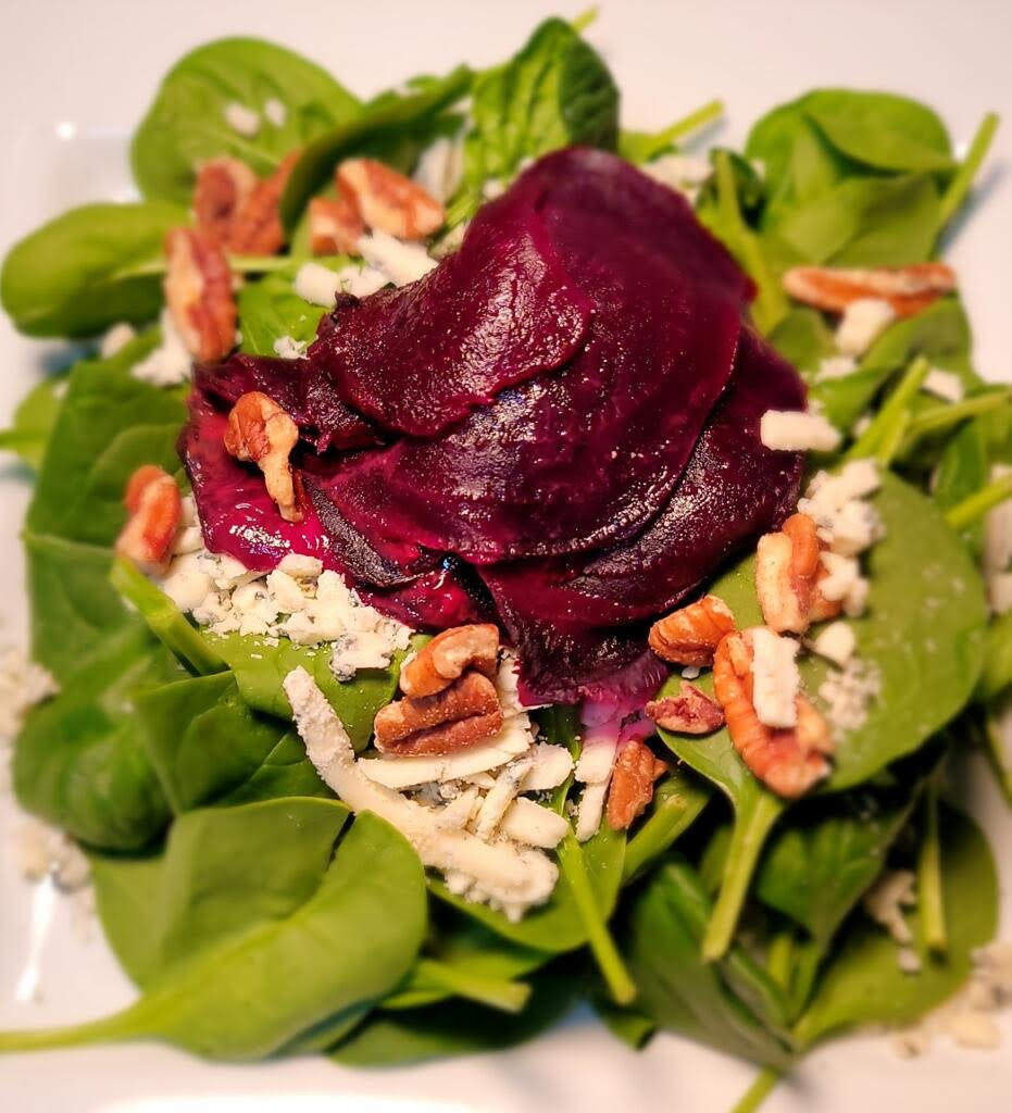 Order Spinach Beet Salad food online from Pasta Al Gusto store, Chicago on bringmethat.com