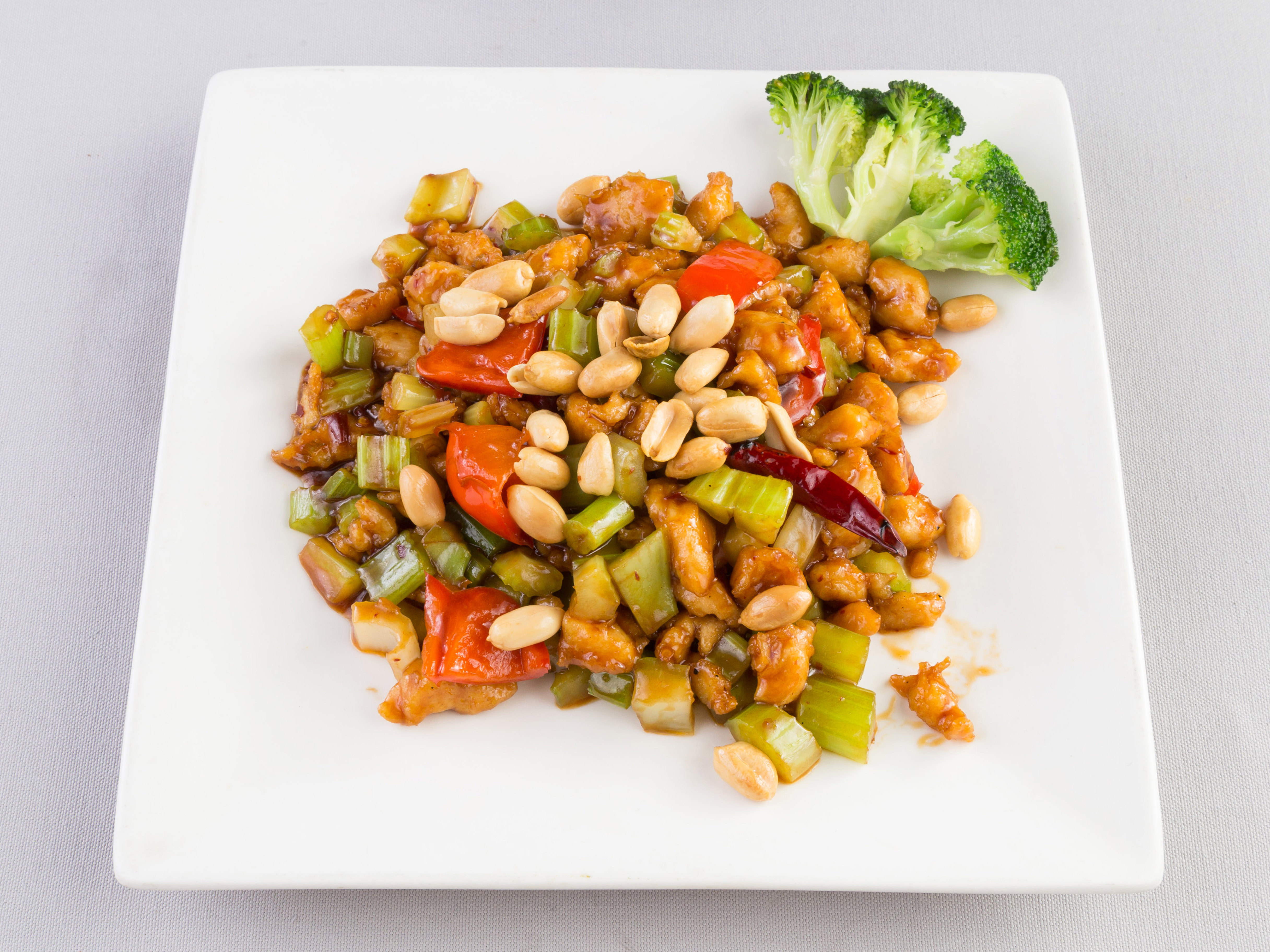 Order C5. Kung Pao Chicken food online from Imperial China Diner store, Cypress on bringmethat.com