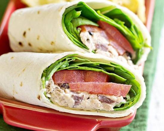 Order Kettle Tuna Wrap food online from Soup Kettle Grill store, Meridian on bringmethat.com