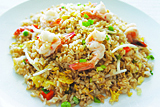 Order 4. Shrimp Fried Rice food online from Sunny Wok store, Dallas on bringmethat.com