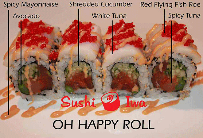 Order OH HAPPY food online from Sushi Iwa store, Clayton on bringmethat.com
