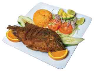 Order Mojarra frita (Fried Fish) food online from Taqueria El Torito #2 store, Greensboro on bringmethat.com