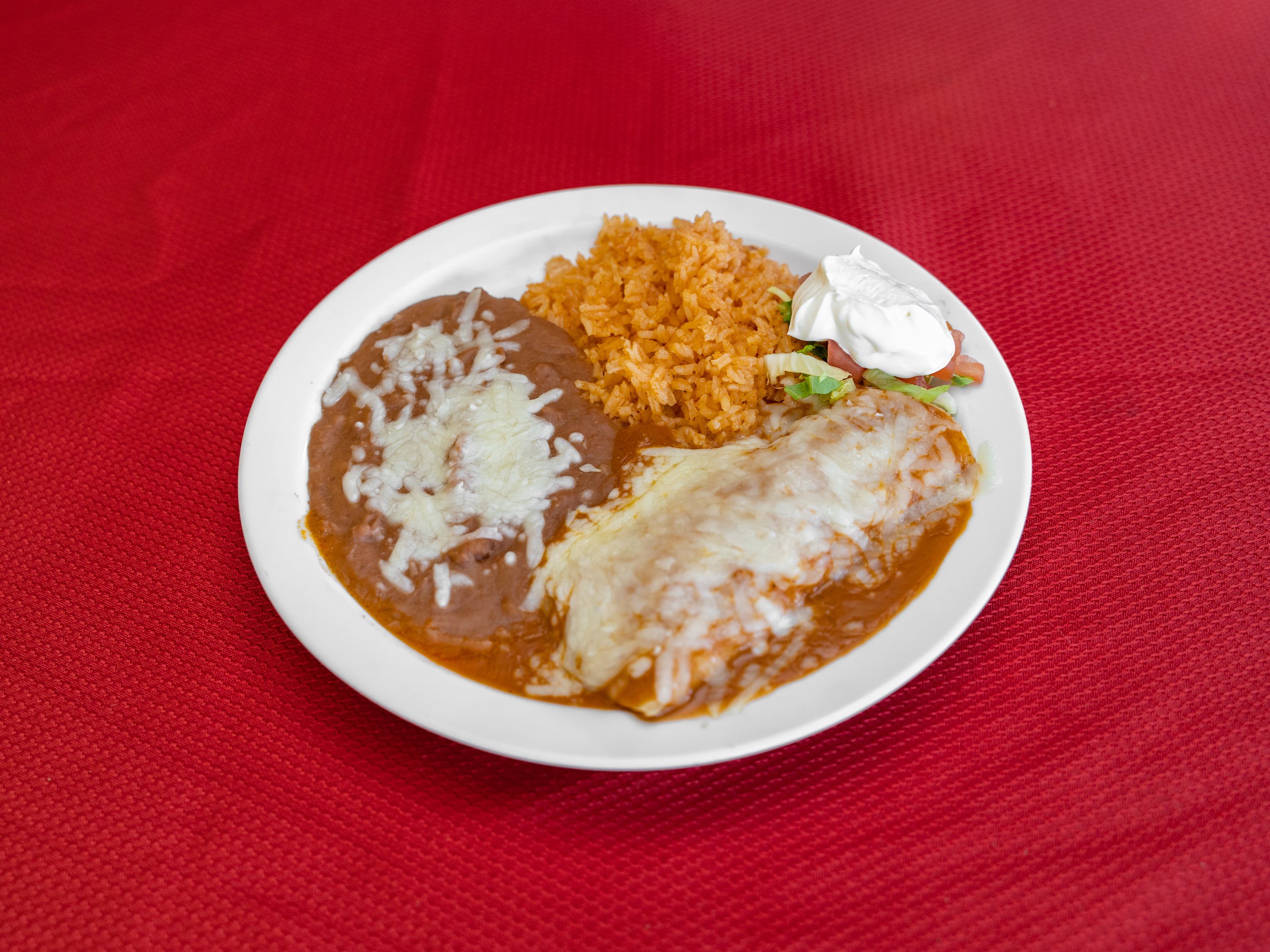 Order Enchilada Lunch food online from Ciscos Taqueria store, Marysville on bringmethat.com