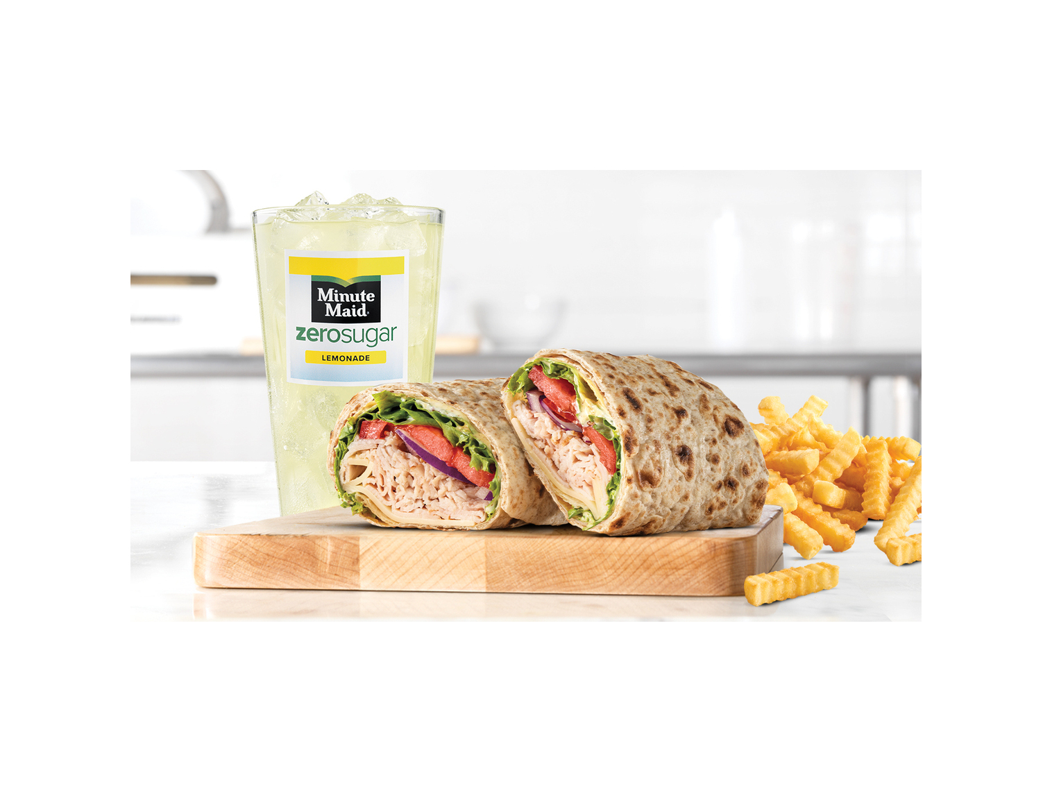 Order Roast Turkey & Swiss Wrap food online from Arby store, Winchester on bringmethat.com
