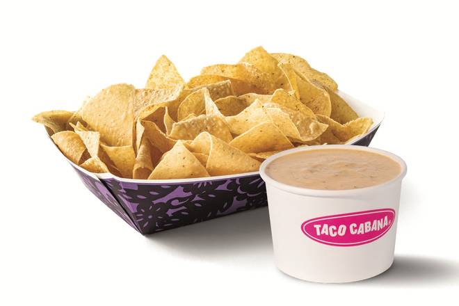 Order Large Chips & Salsa Ranch food online from Taco Cabana store, The Woodlands on bringmethat.com