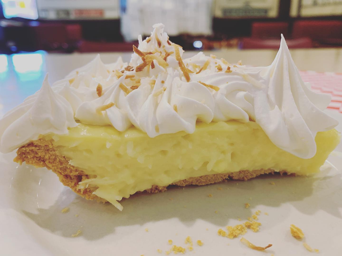 Order Coconut Cream Pie food online from Mama Daughters' Diner store, Plano on bringmethat.com