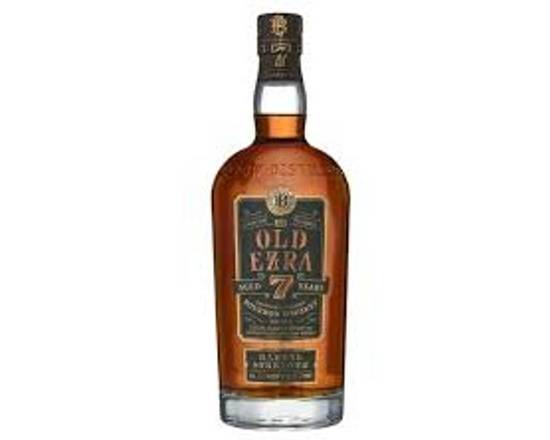 Order Old Ezra 7 Year Old Barrel Strength 750 ml 58.5% food online from Starway Liquor store, Bell Gardens on bringmethat.com