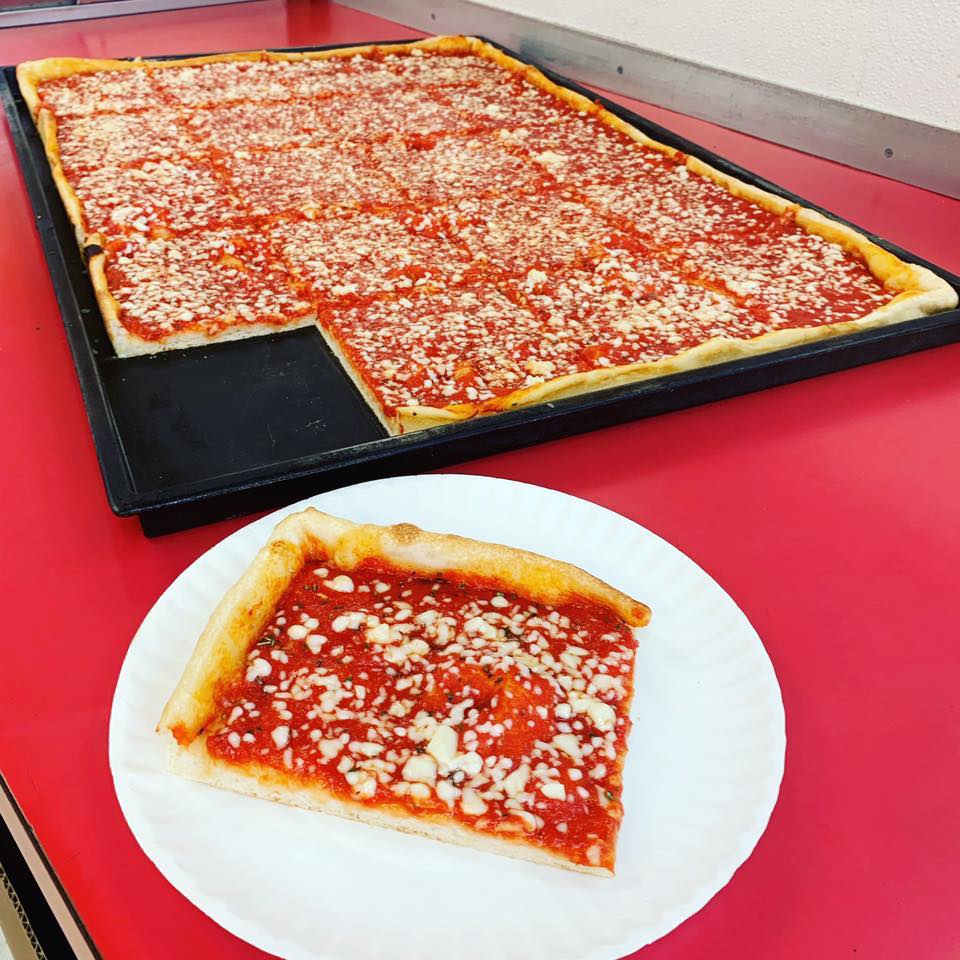 Order Full Tray Plain Cheese Pizza food online from Nh Beach Pizza store, Haverhill on bringmethat.com