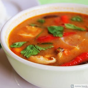 Order 2. Hot & Sour Chicken Soup food online from Bangkok Thai Cuisine store, Dover on bringmethat.com