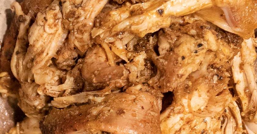 Order Pulled Chicken lb food online from Bear Smokehouse store, New Haven on bringmethat.com