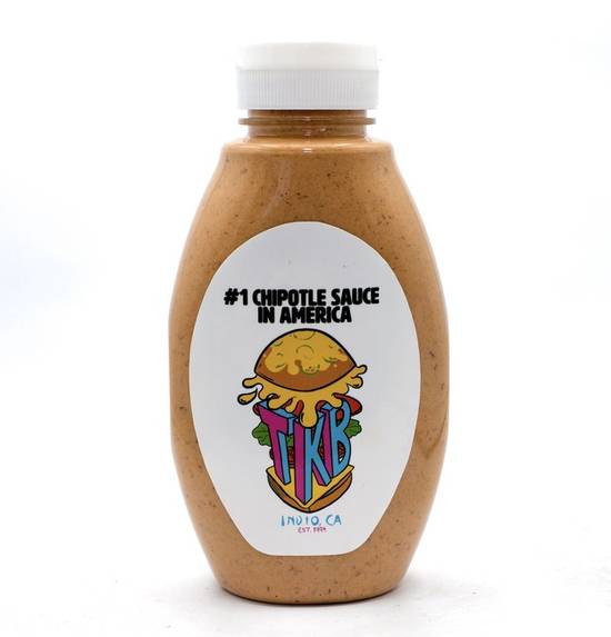 Order TKB BOTTLED CHIPOTLE SAUCE food online from TKB Bakery & Deli store, Indio on bringmethat.com
