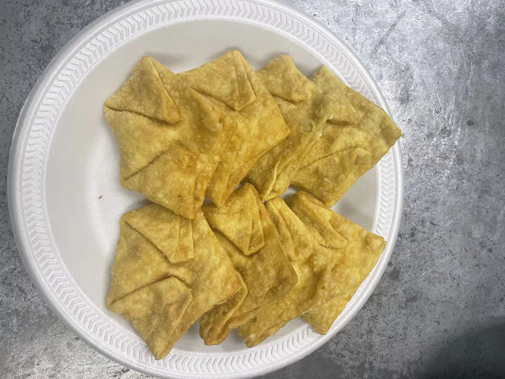 Order 4. Crab Rangoon food online from See Thru Chinese Kitchen store, Chicago on bringmethat.com