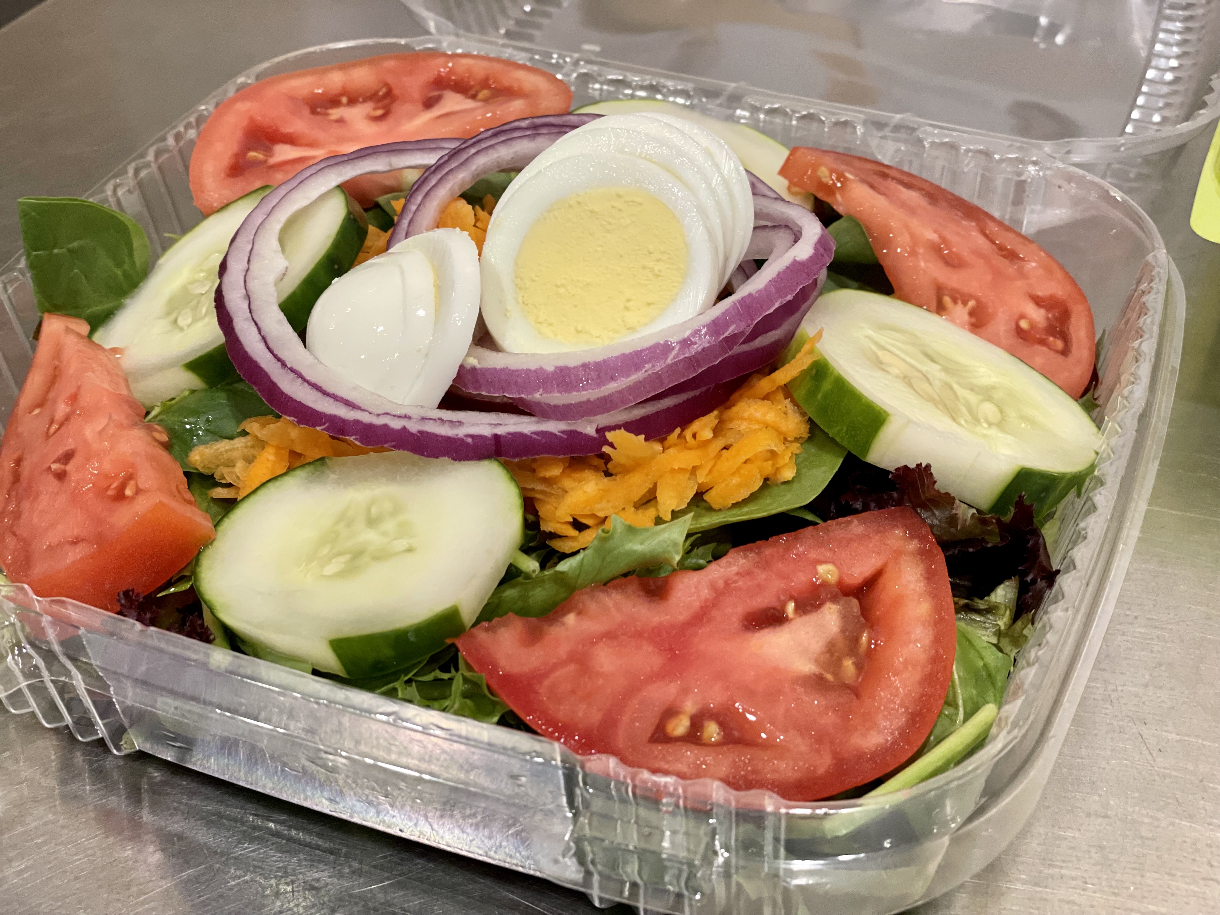 Order Large Garden Salad food online from Susy Soup & Deli store, Cleveland on bringmethat.com