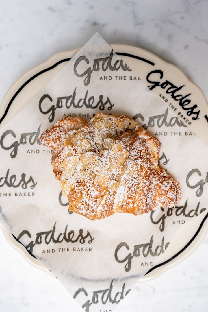 Order Croissant Almond food online from Goddess And The Baker store, Chicago on bringmethat.com
