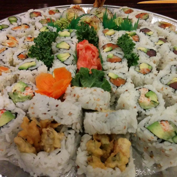 Order A. Maki Combo Tray food online from Maru Sushi store, Glenview on bringmethat.com