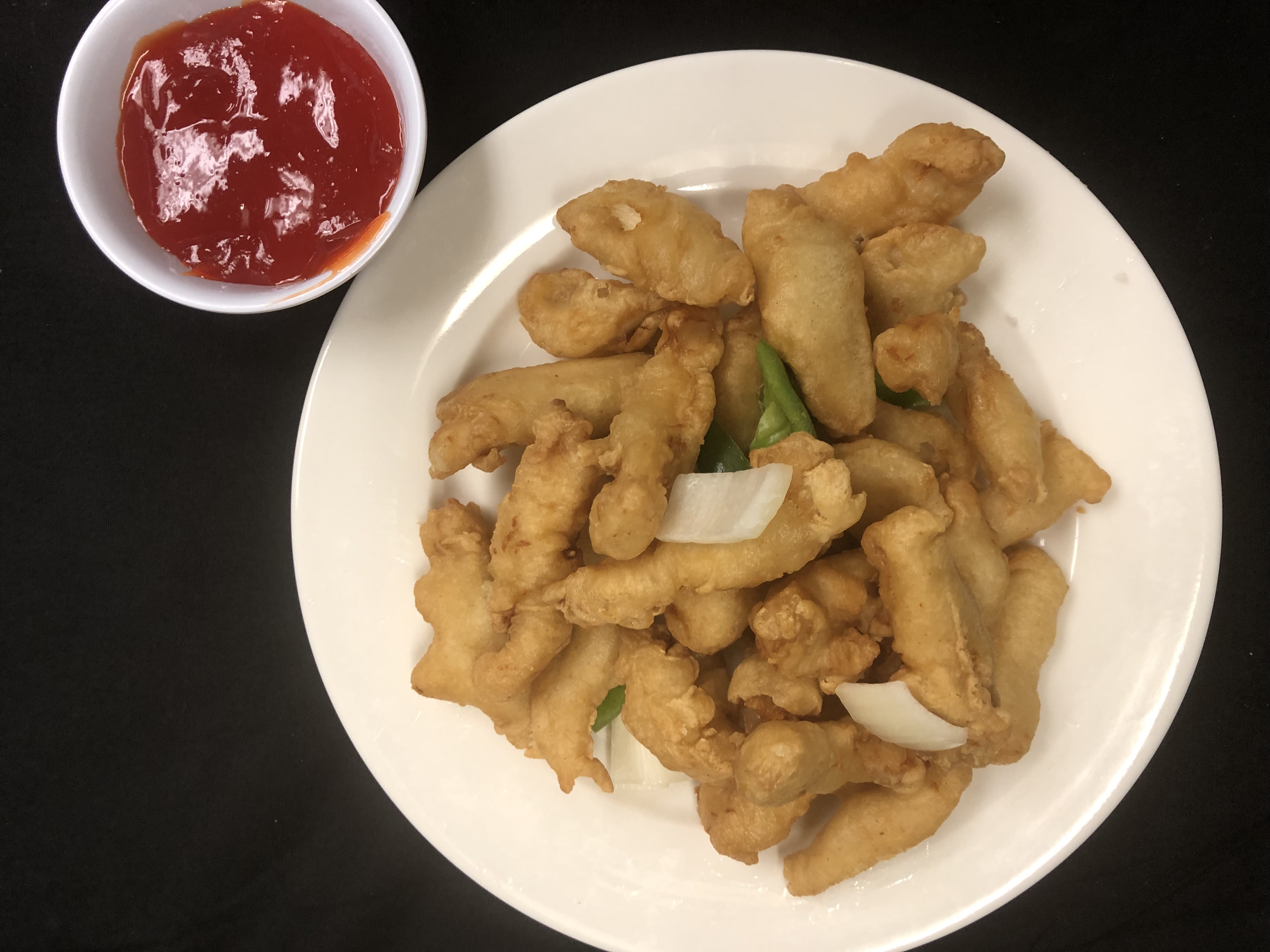 Order Sweet and Sour Chicken Entree food online from Taipei Express store, Houston on bringmethat.com
