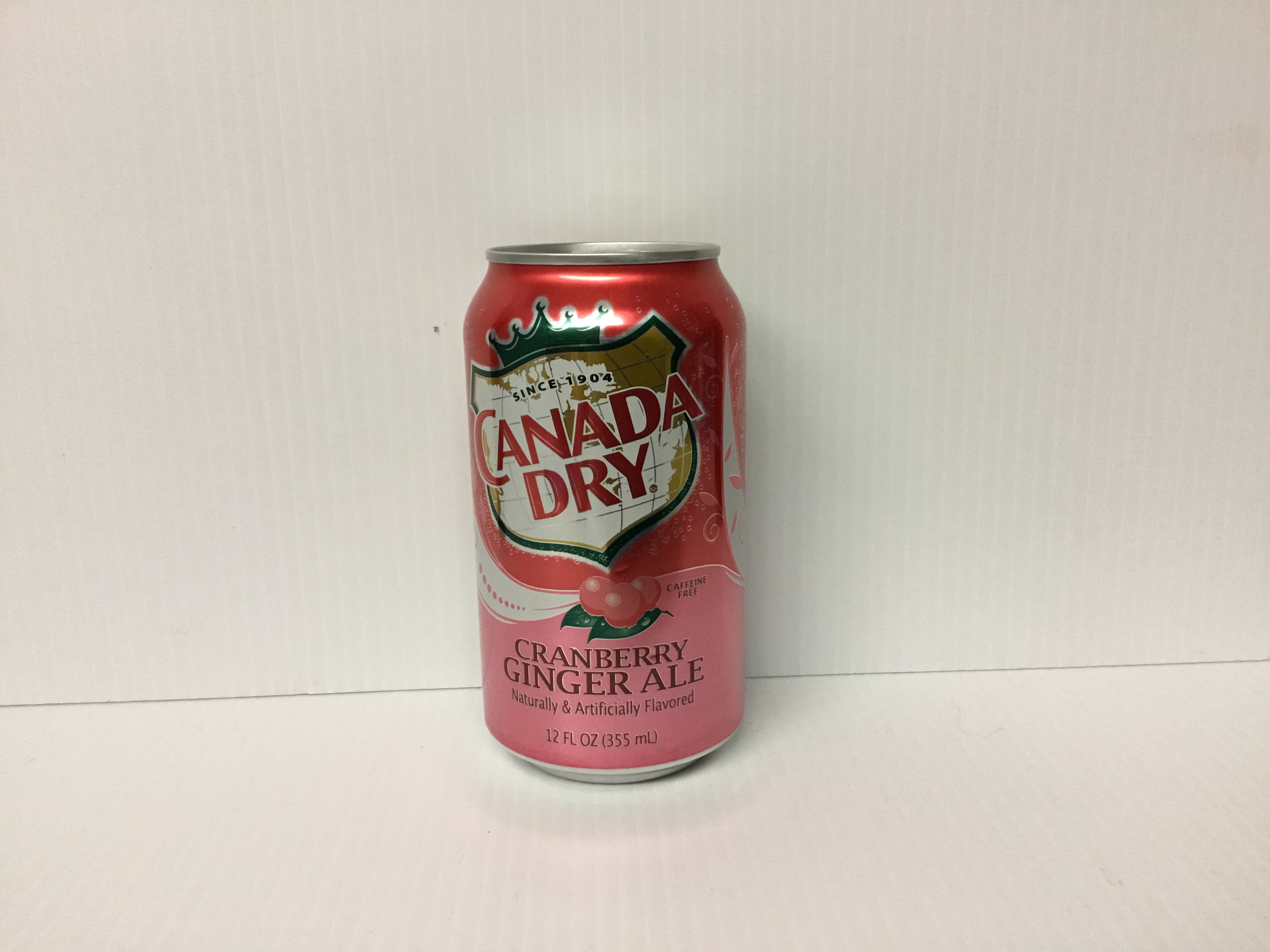 Order 12 fl oz Canada Dry Ginger Ale (Cranberry) food online from Just Dash It store, Englewood on bringmethat.com
