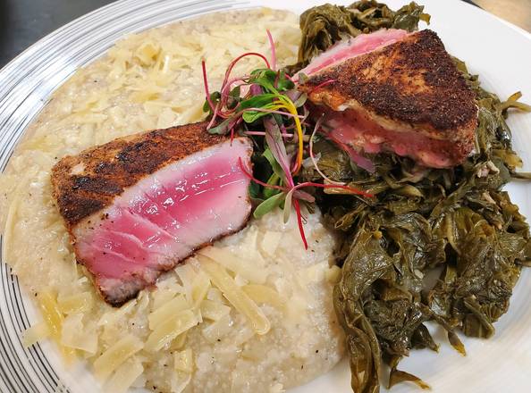 Order Blackened Tuna food online from Floyds 1921 store, Morehead City on bringmethat.com