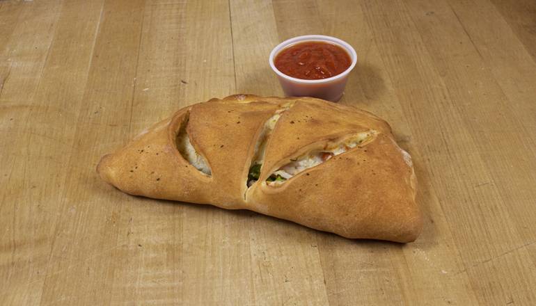 Order Grilled Chicken & Spinach Calzone food online from Amato's Real Italian Food To Go store, Portland on bringmethat.com